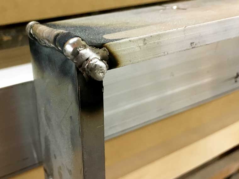 welded aluminum picture frames