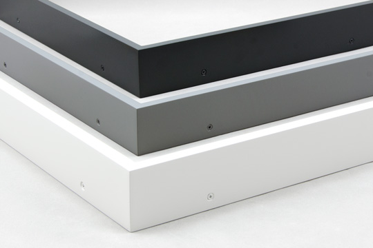 custom welded aluminum picture frames