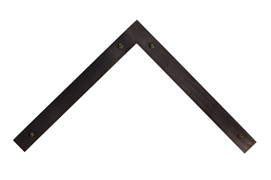 ground slate oval screws welded steel picture frame