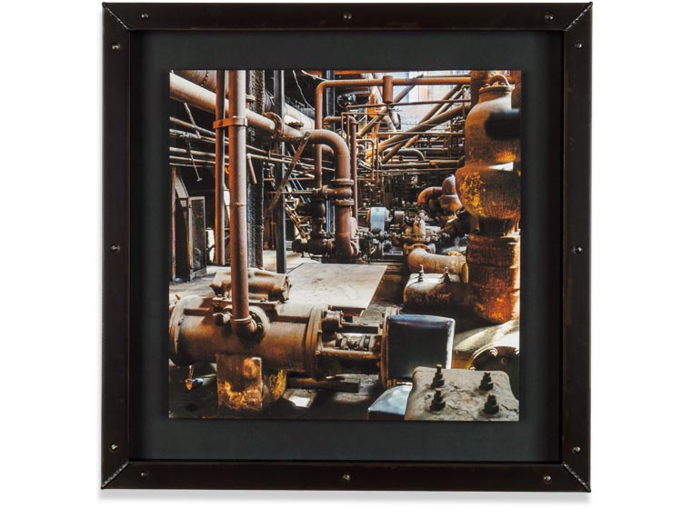 machine shop for custom welded steel picture frames