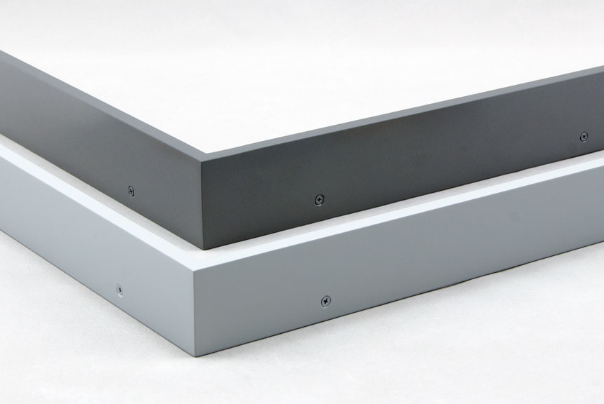 Aluminum metal picture frames